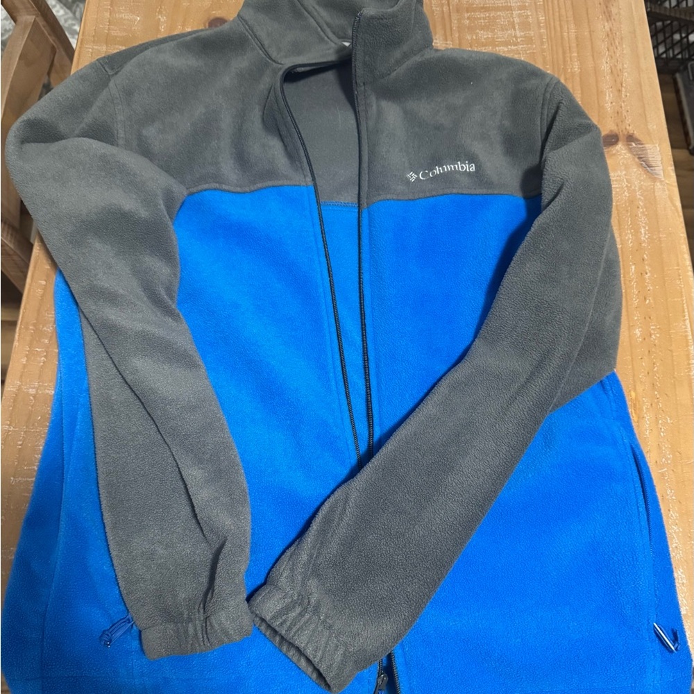 Columbia Charcoal Fleece Jacket